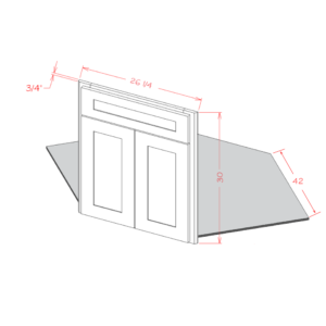 Diagonal Corner Sink Kit