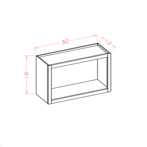 Wall Open Cabinet