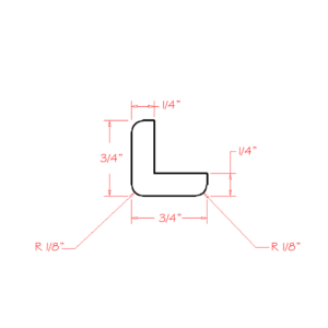 Outside Corner Moulding CUT84