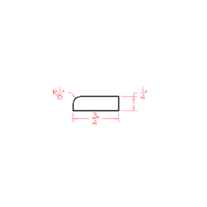 Scribe Moulding CUT84