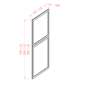 Tall Decorative End Panels