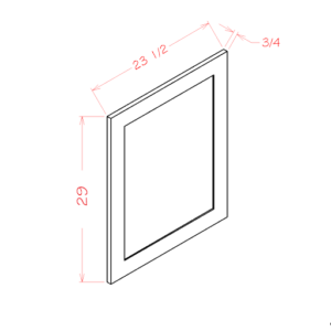 Base Decorative End Panel