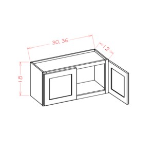 18" High Bridge Cabinets