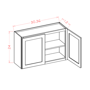 24" High Bridge Cabinets