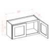12" High Bridge Cabinets