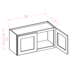 15" High Bridge Cabinets