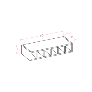 Wall X Rack Shelf Insert