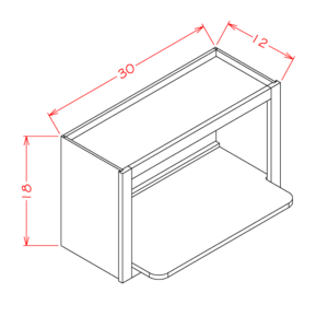 Wall Open Cabinet